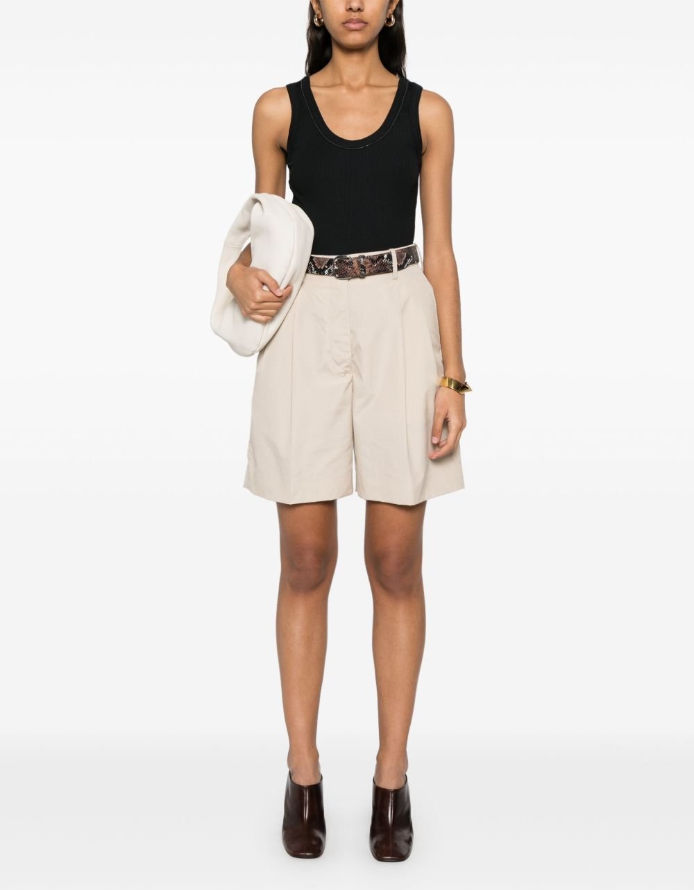 Scoop-Neck ärmellos