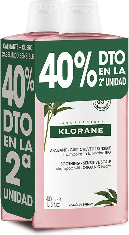 A La Peonía Bio Beruhigendes Shampoo-duo 2 X 400 ml
