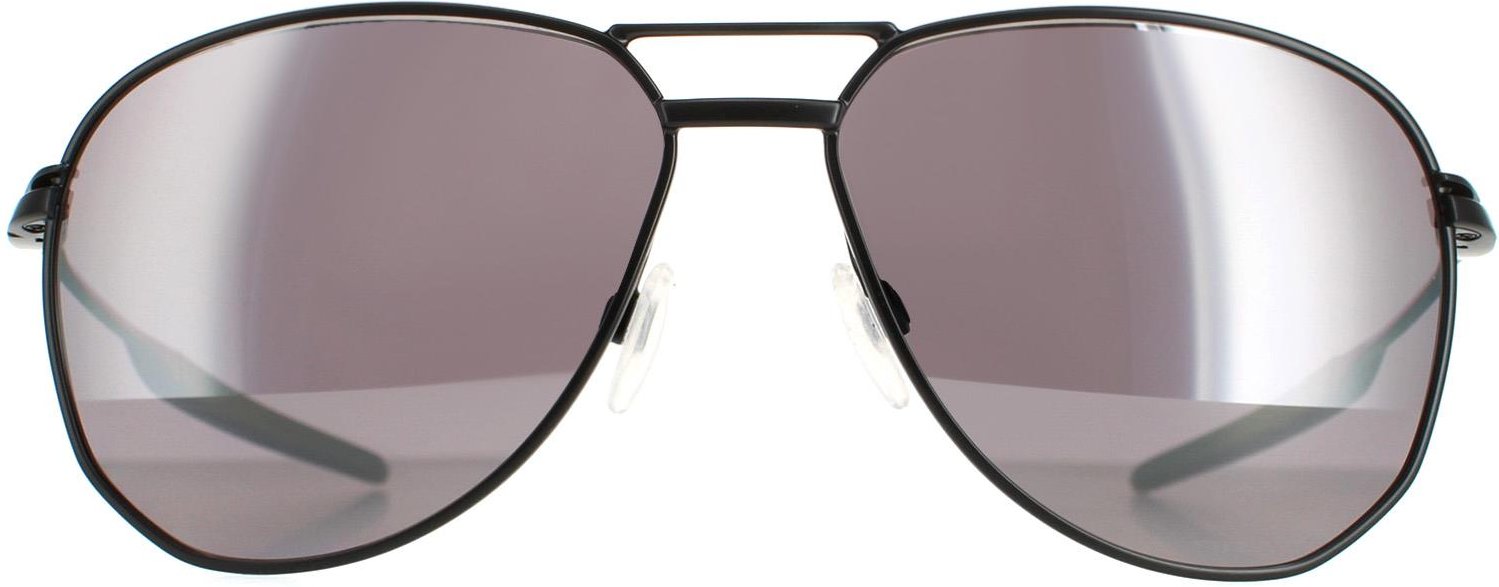 Oakley Aviateur Hommes Satin Noir Prizm Noir Polarisé