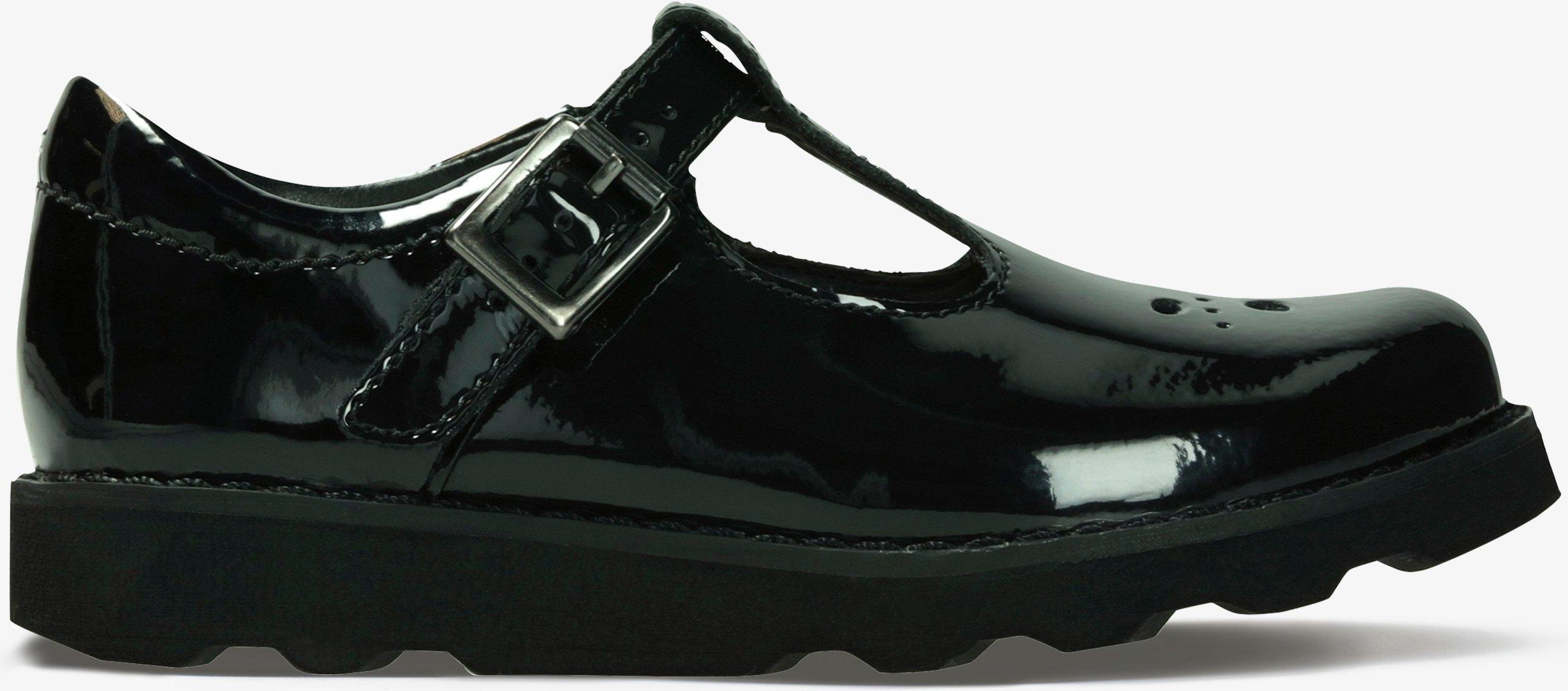 Crown Wish Schwarze Lackschuhe