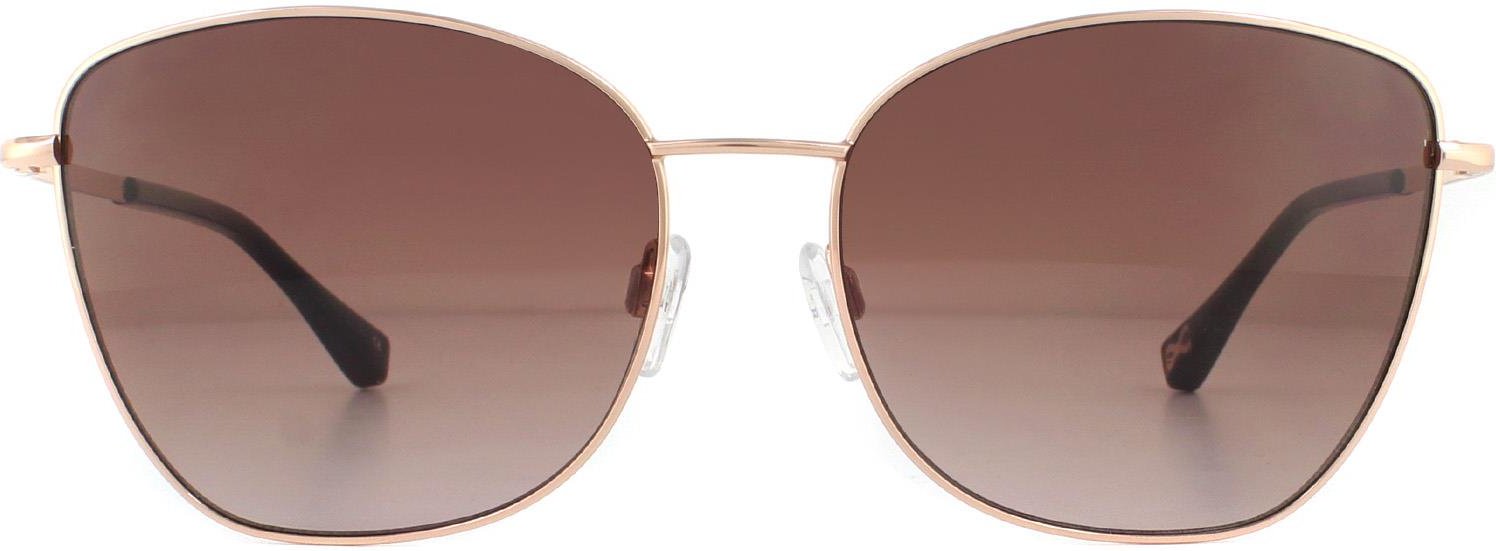 Ted Baker Lunettes De Soleil TB1524 Demi 400 Demi Demi Dégradé Brun Brun