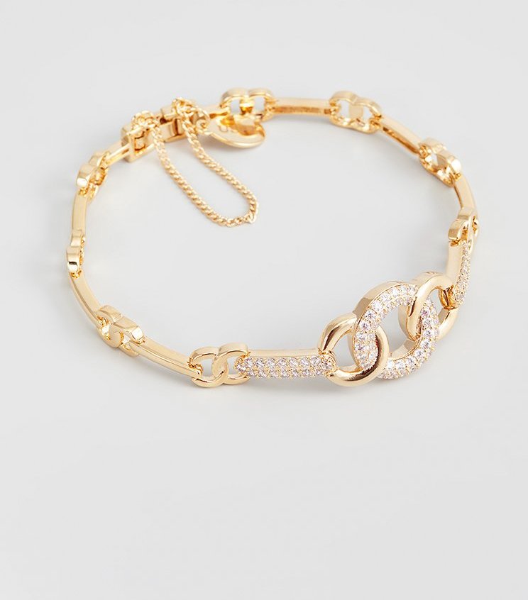 US Polo Assn Jewellery Margaret Gelbgoldarmband