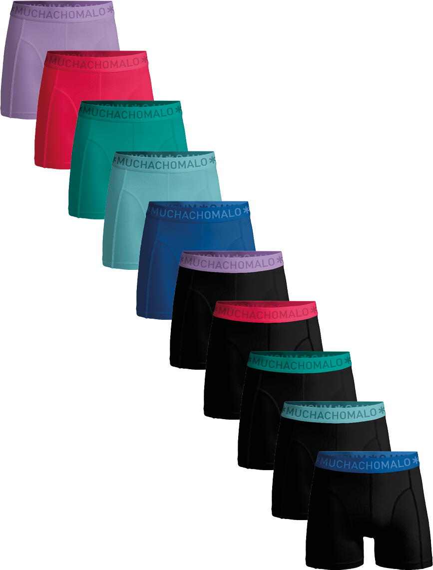 Muchachomalo Herren Boxer Shorts - 10er Pack - Herren Unterwäsche