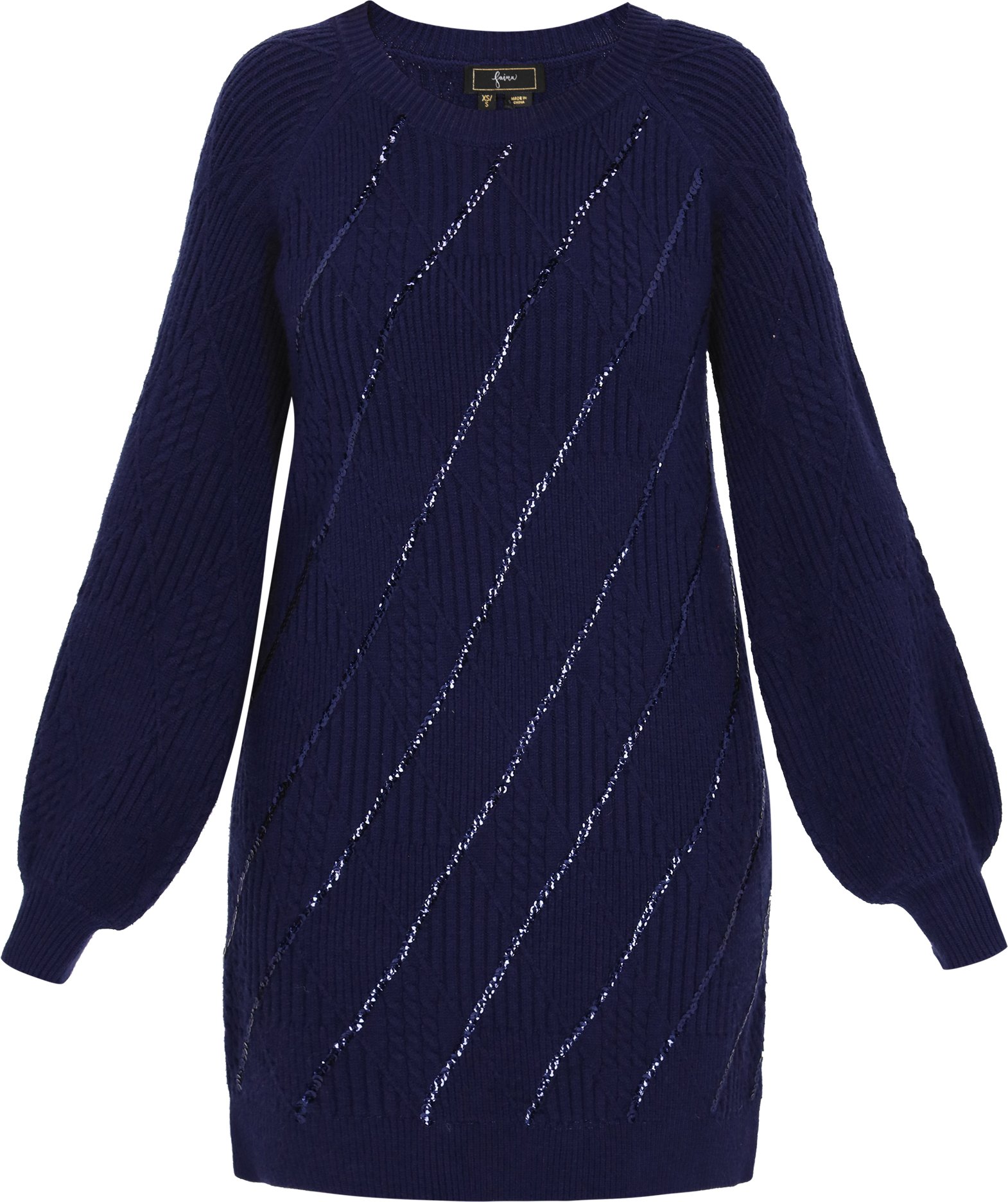 Faina Kleid Frauen Marine