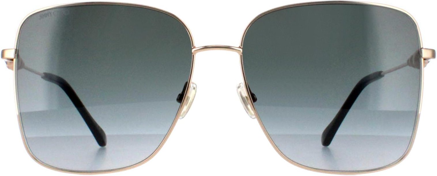 Jimmy Choo HESTER/S 2M2 9O goud grijs gradiënt zonnebril