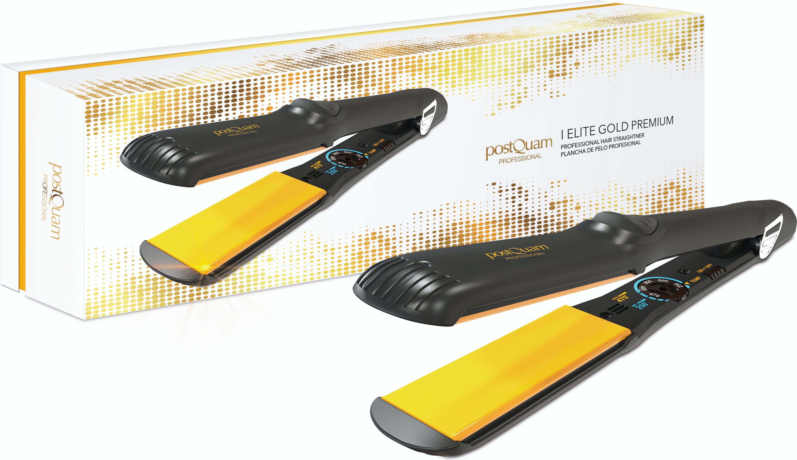 Glätteisen Elite Gold Premium Styler - 65 W