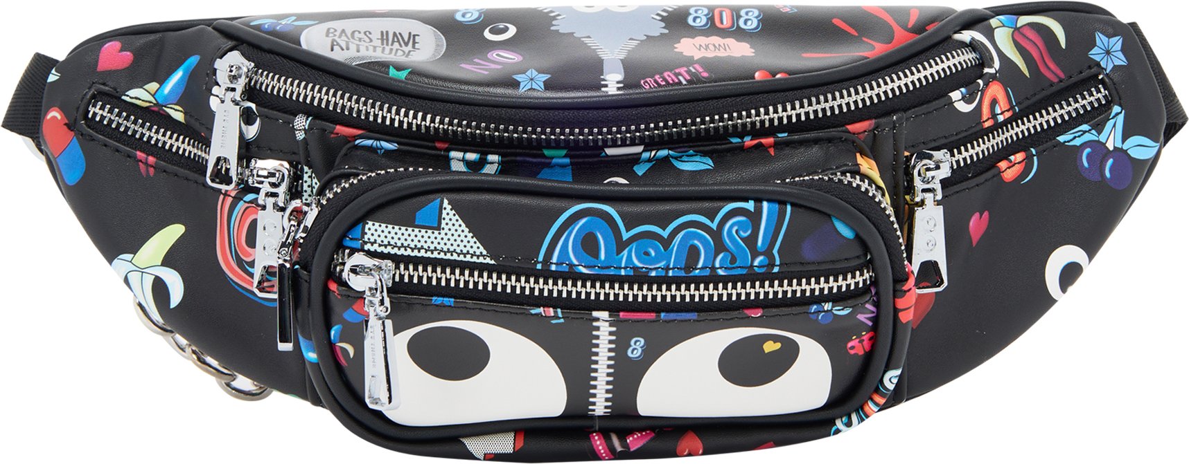 Mymo Gürteltasche/Bauchtasche Gürteltasche/Bauchtasche Frauen Schwarz