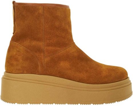Dune London - "Podsey" Stiefeletten für Damen, Wildleder (Hellbraun)