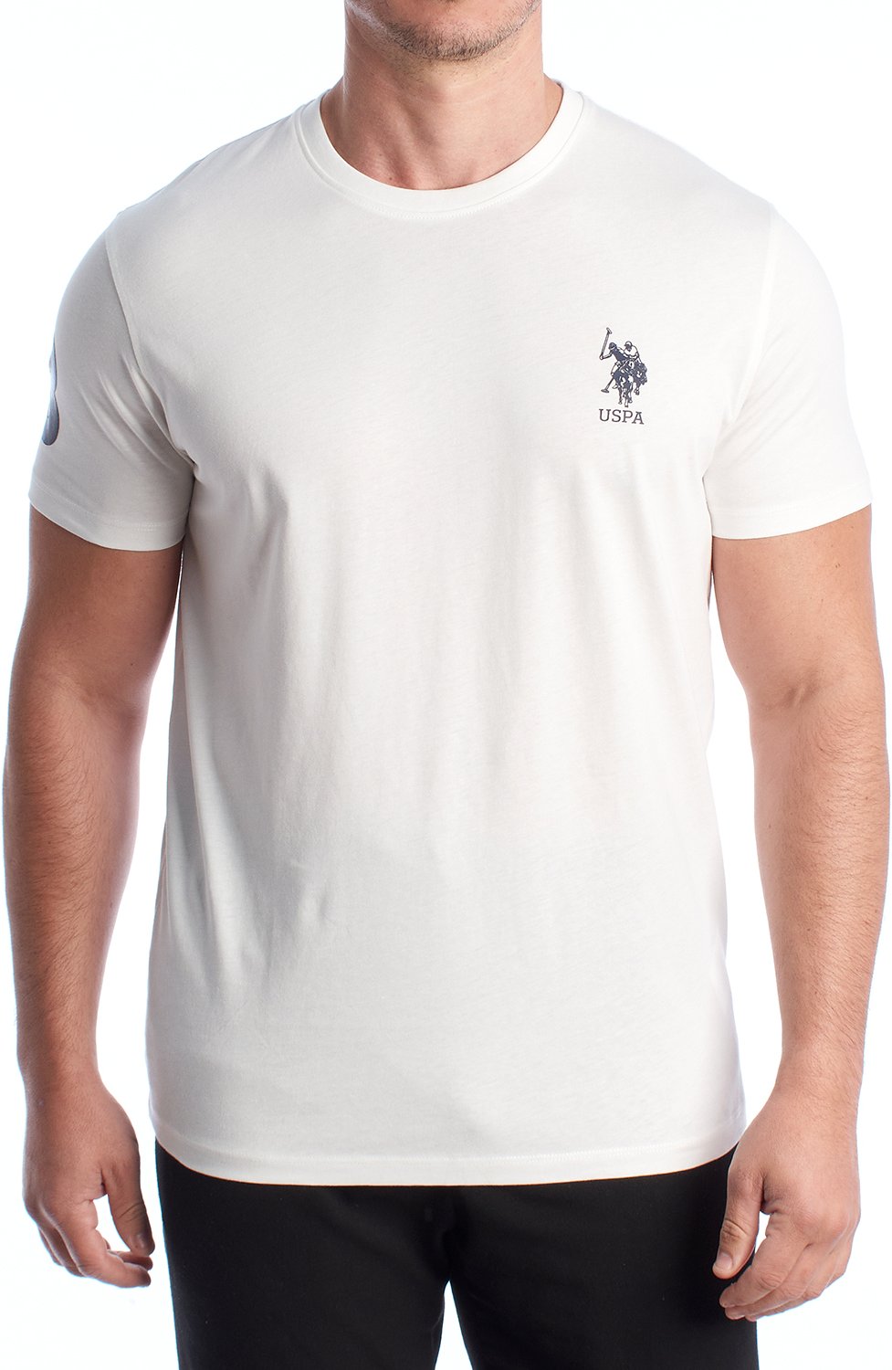 Herren-T-Shirt aus Baumwolle mit kurzen Ärmeln US42154027