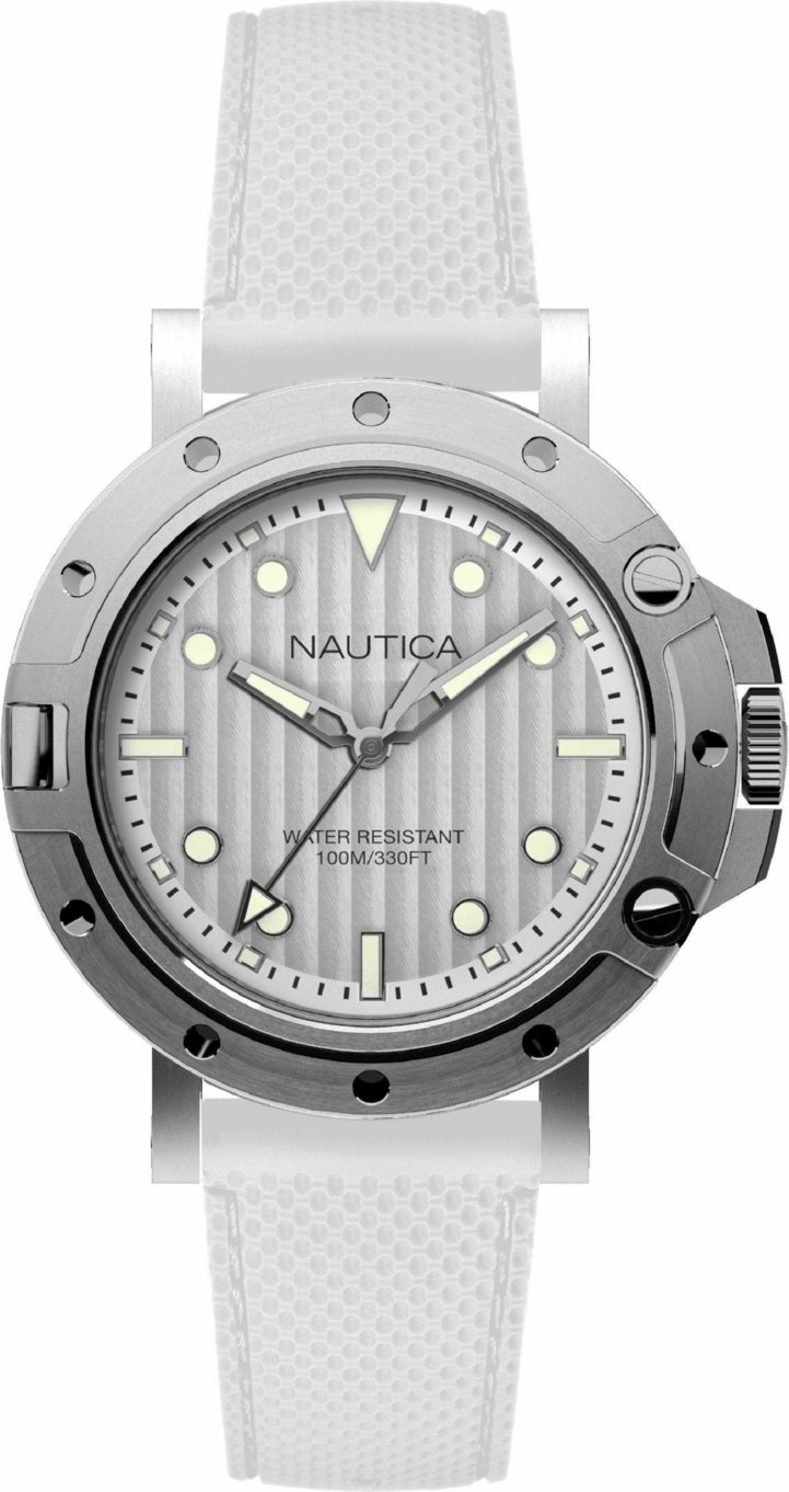 Nautica Unisex-Uhr Quartz Silber