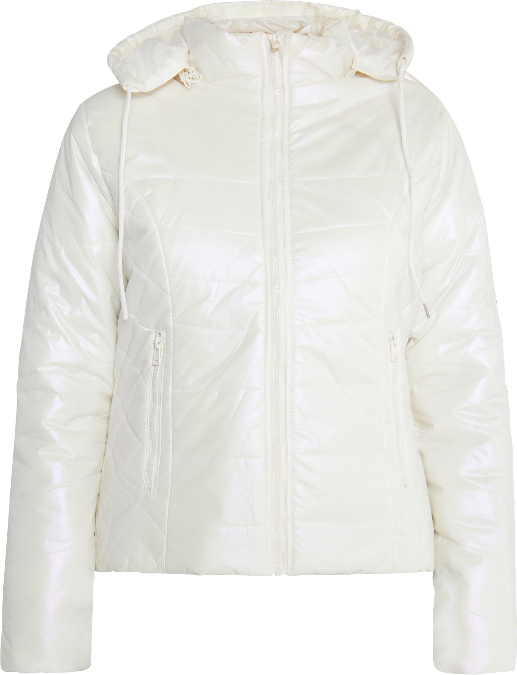 Mymo Winterjacke Damen Wollweiß