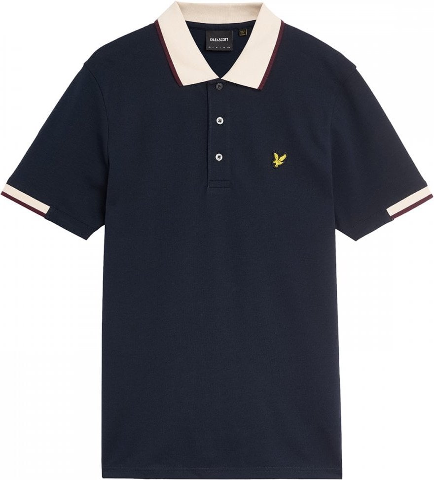 Lyle & Scott Halb-Tipp Herren Poloshirt
