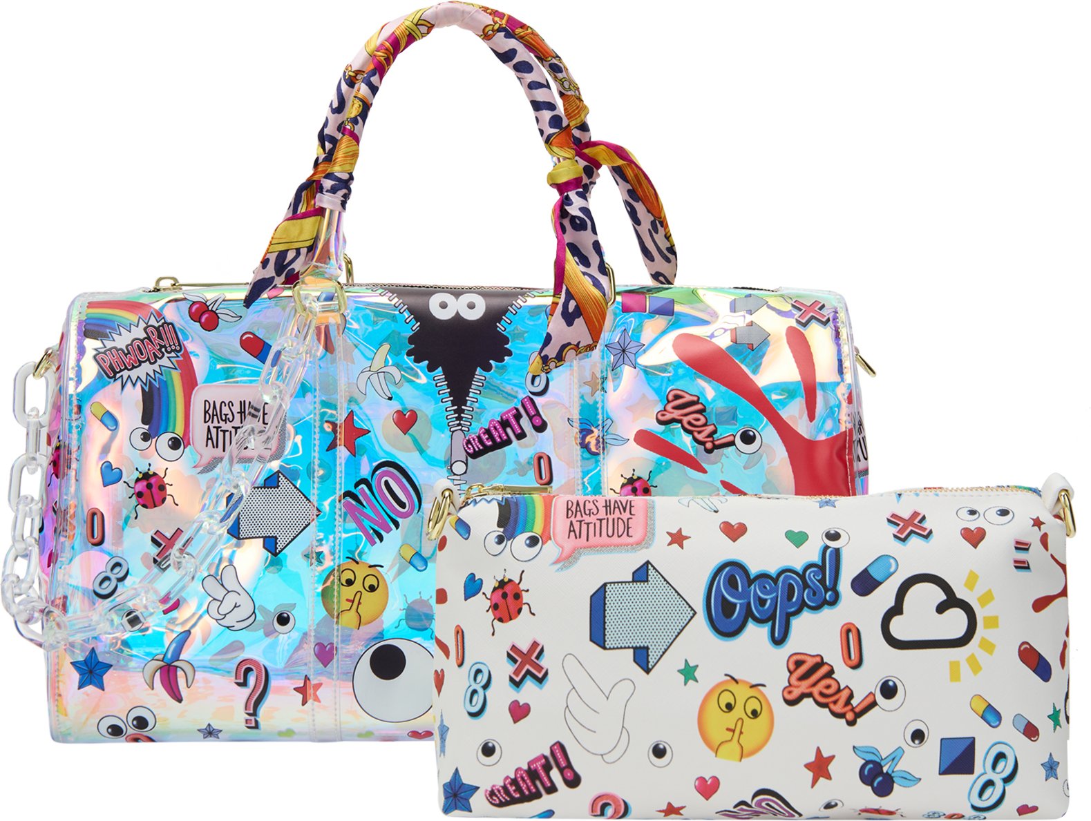 Mymo Einkaufstasche Einkaufstasche Frauen blau mehrfarbig