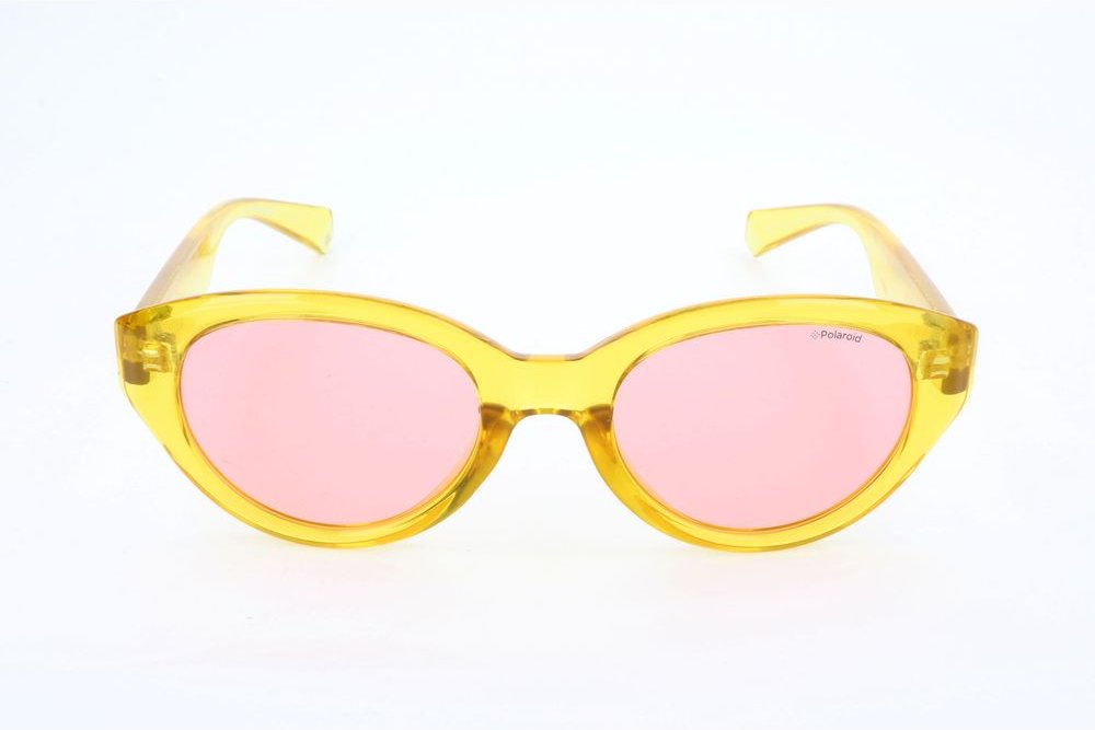 Polaroid Gelbe Polycarbonat-Sonnenbrille