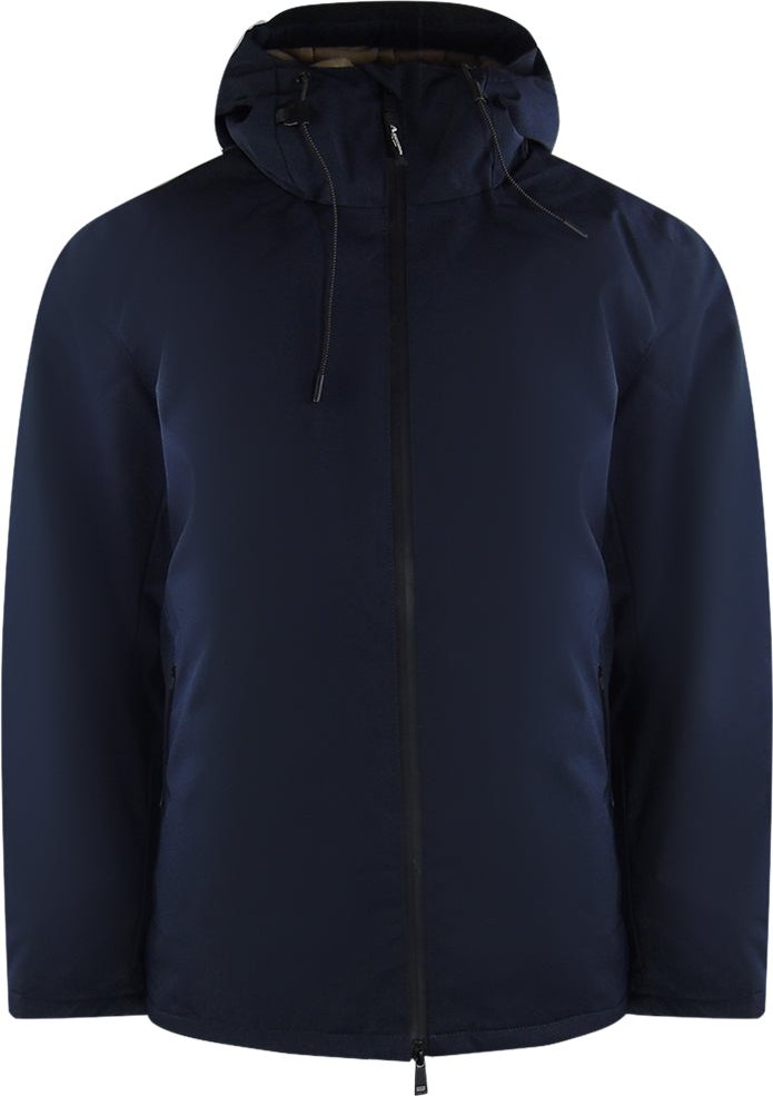 Aquascutum Active Hydroid Parka Marineblaue Parkajacke