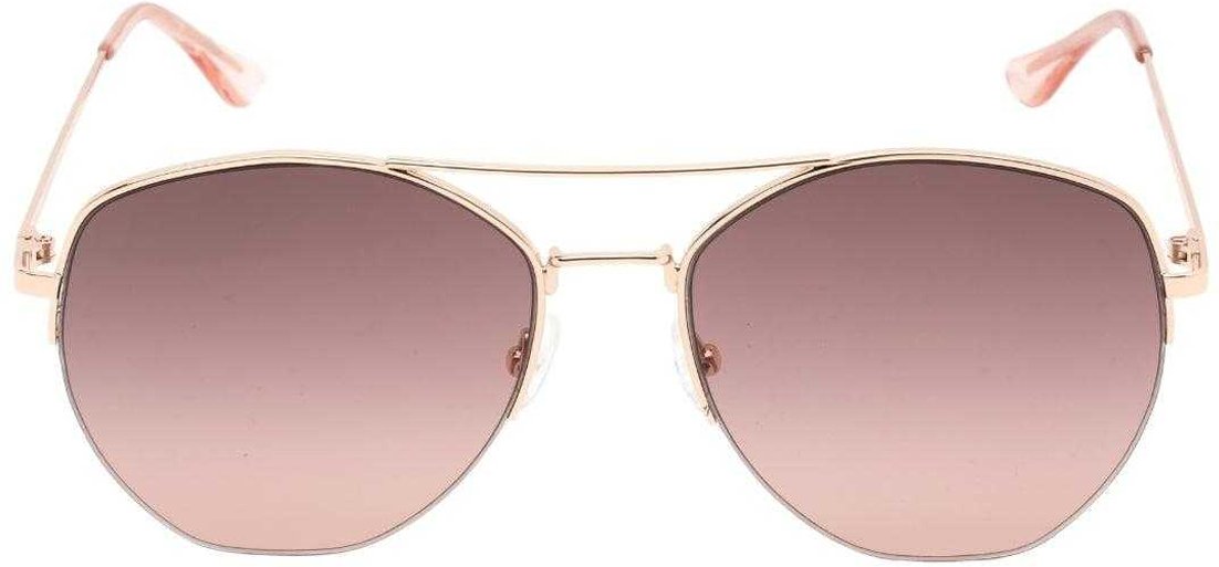 Calvin Klein - Rauch-Grau-Sonnenbrille für Herren (Roségold)