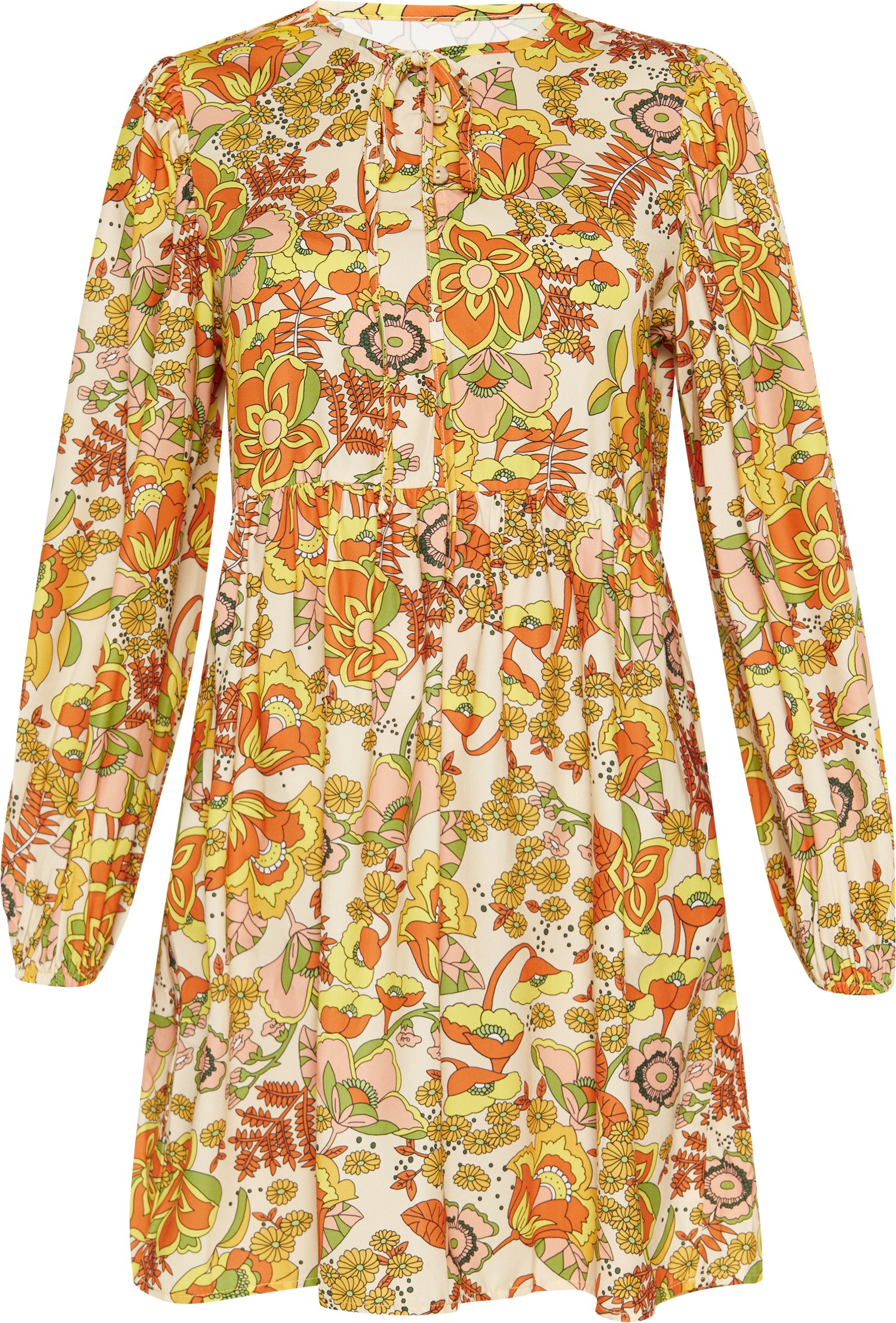 usha Kleid Frauen mehrfarbig gelb