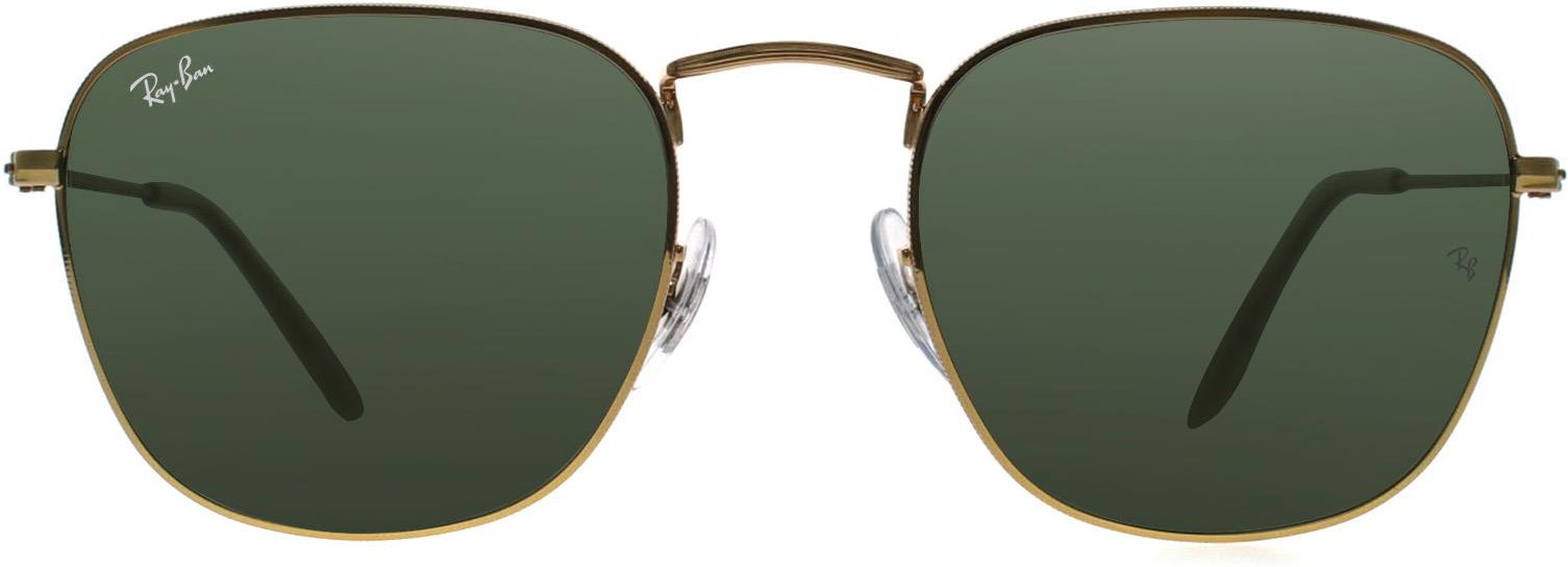 Ray-Ban Sonnenbrille Frank Legend RB3857 919631 Gold Grün G-15