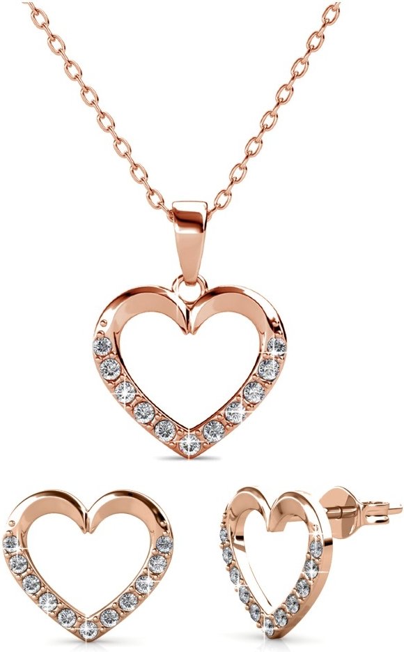 Lovett Sets - Roségold und Kristall