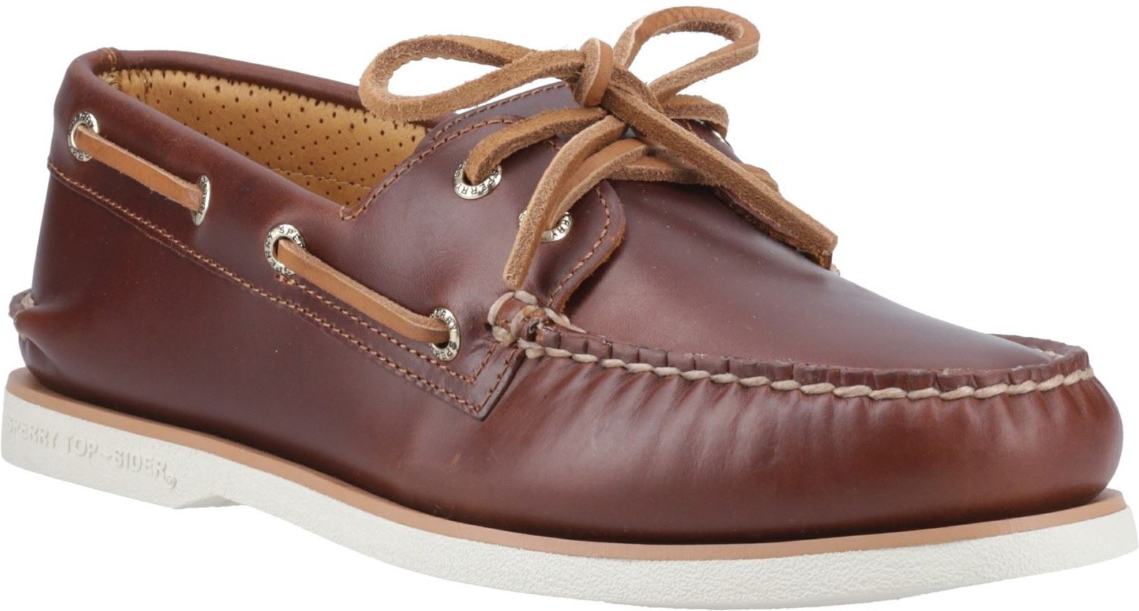 Sperry Authentic Gold Cup Herren Bootsschuhe Aus Leder In Beige