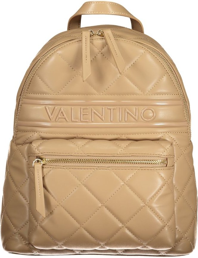 Mario Valentino Beige Polyurethan Damen Rucksack