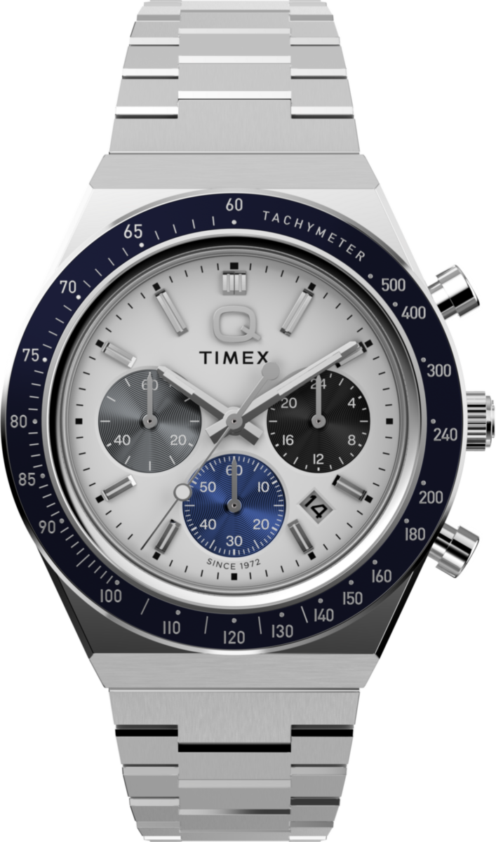 Timex Q Sport Silber Herren Armbanduhr TW2Y36200