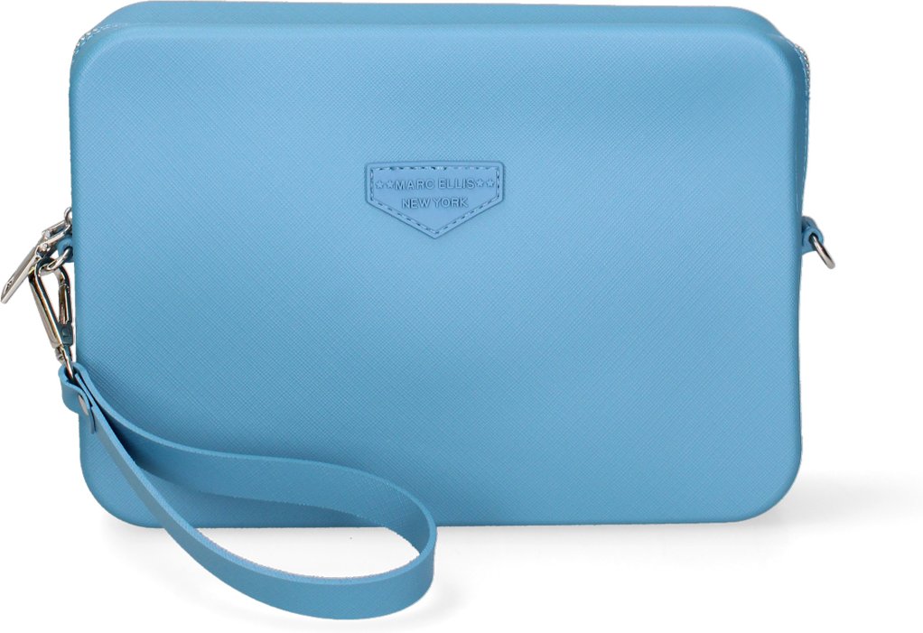 Marc Ellis Umhängetasche Frauen LIGHT BLUE AND SILVER