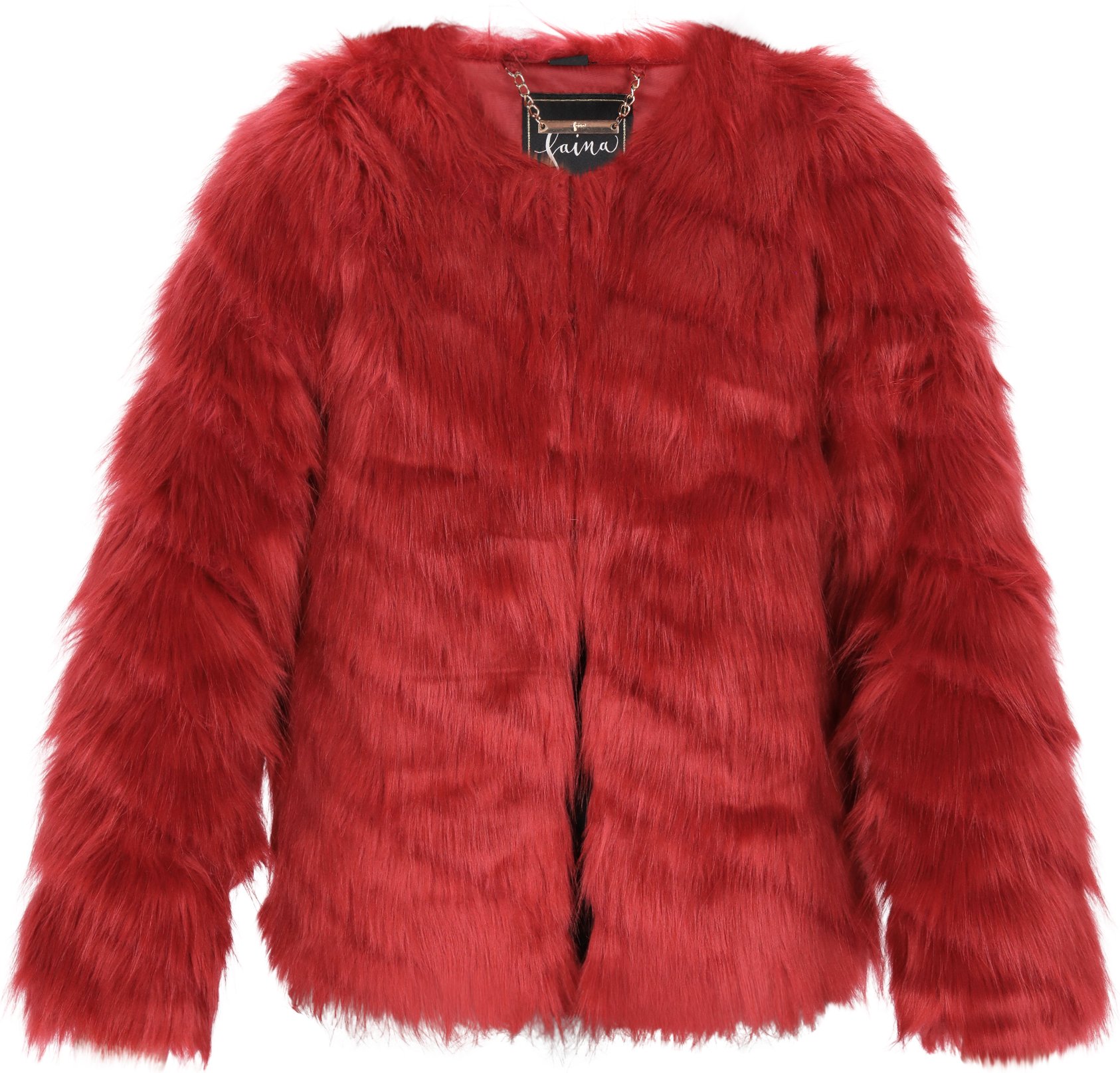 Faina Jacke Damen weinrot