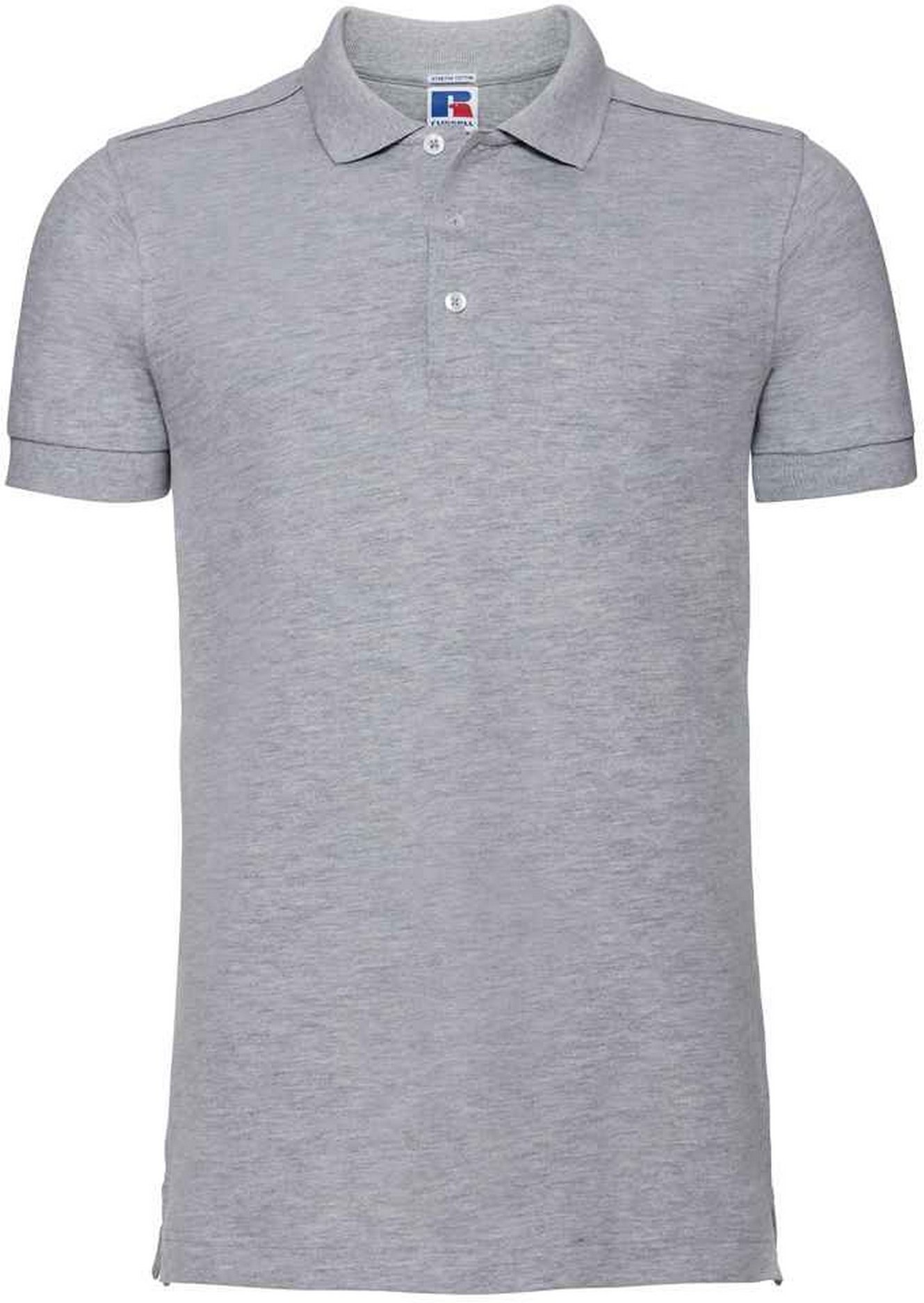 Russell - Poloshirt Stretch für Herren (Helle Oxfordfarbe)