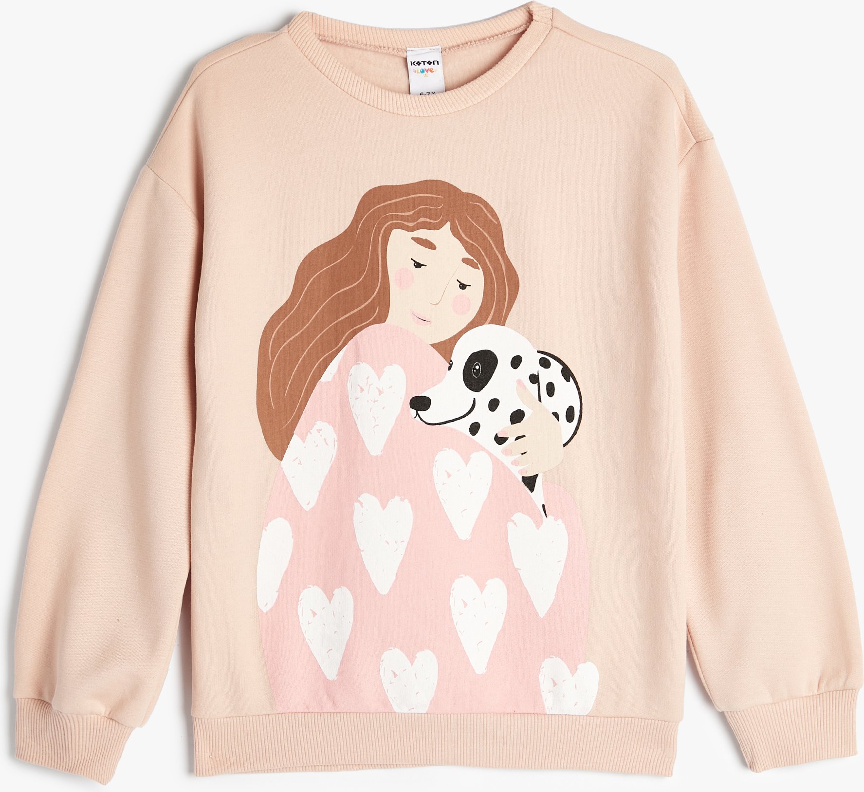 Koton Sweatshirt Rundhalsausschnitt Mit Aufdruck Sweatshirt