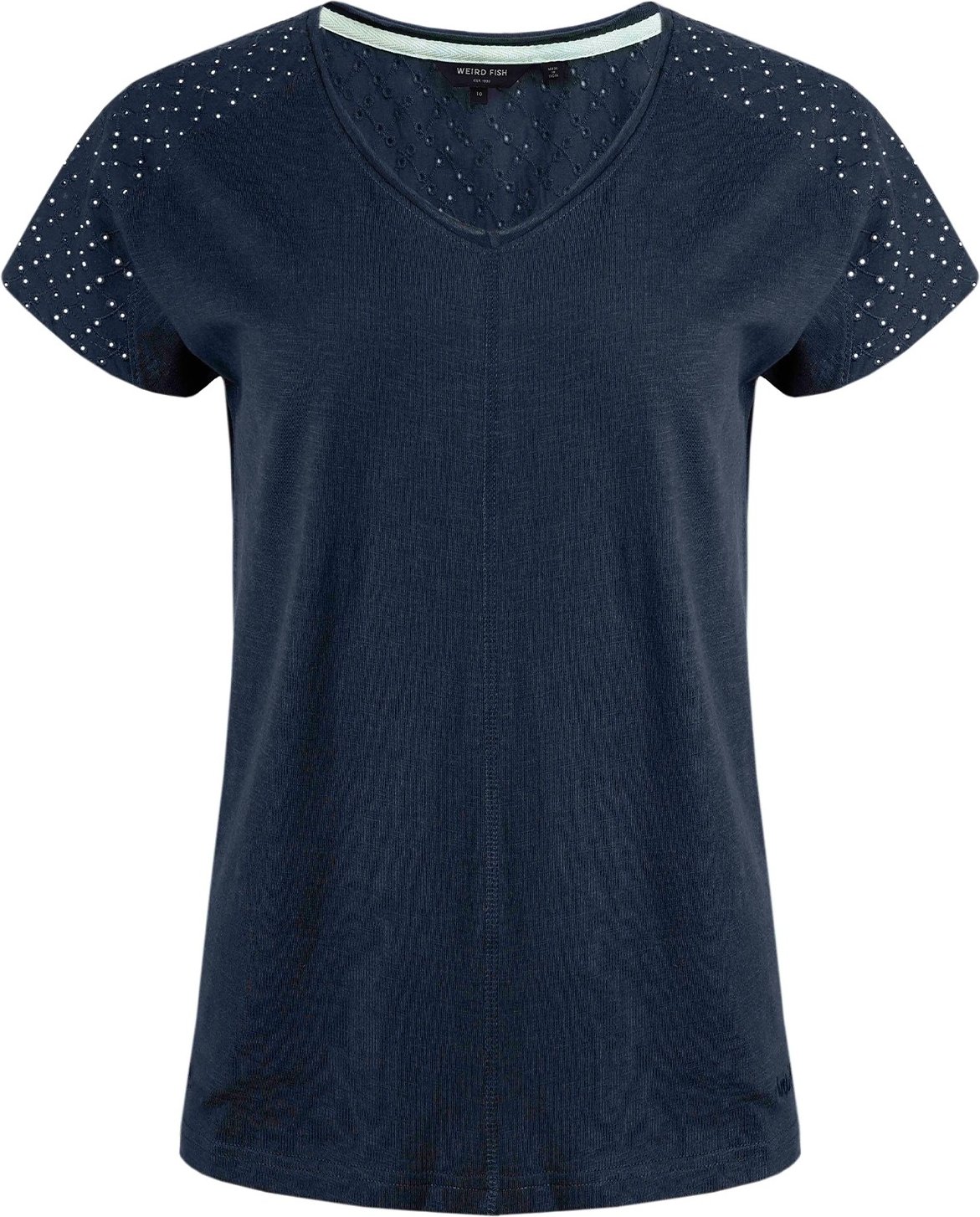 Weird Fish - "Pernille" T-Shirt für Damen (Marineblau)