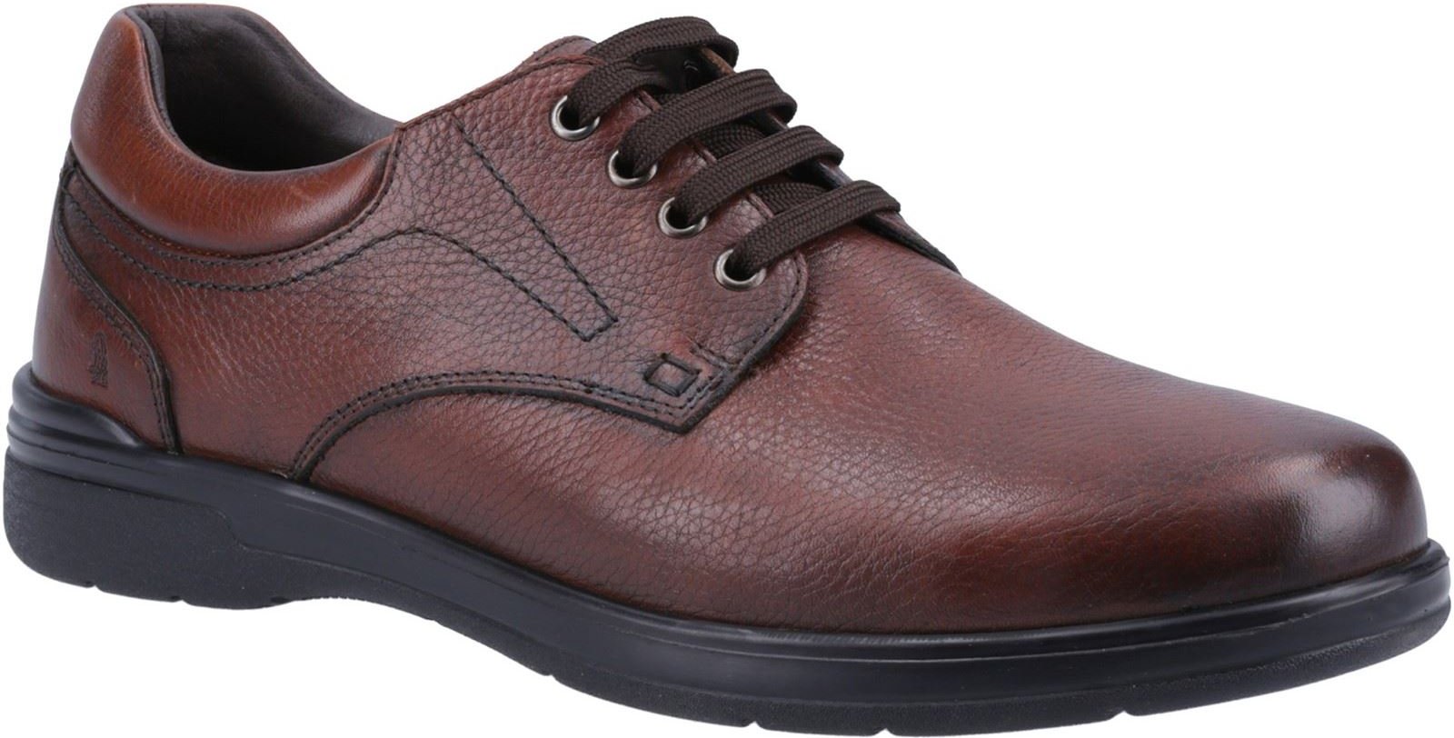 Hush Puppies Marco Leder Herren Braun Schnürschuhe