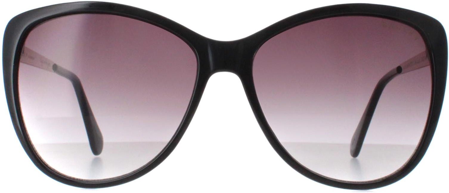 Radley Gwyneth 104 glänzend schwarz lila Sonnenbrille
