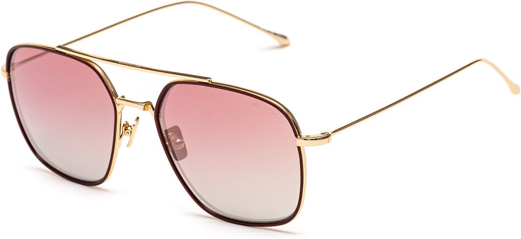 Herren Sonnenbrillen Belstaff OUTLAW-II-BURGUNDY-W Gold ø 58 mm