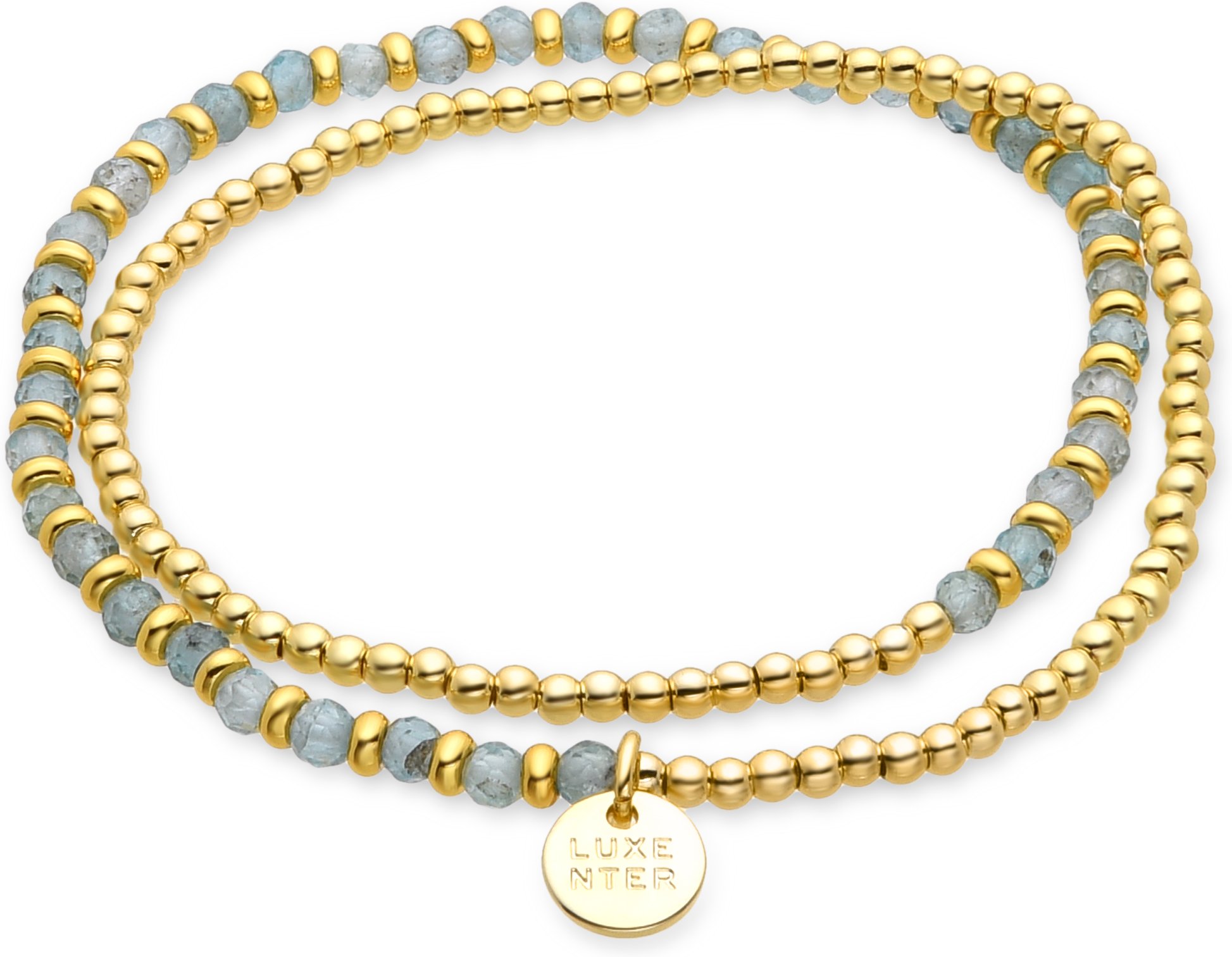 Luxenter Zira-Armband aus 18 Karat Gelbgold