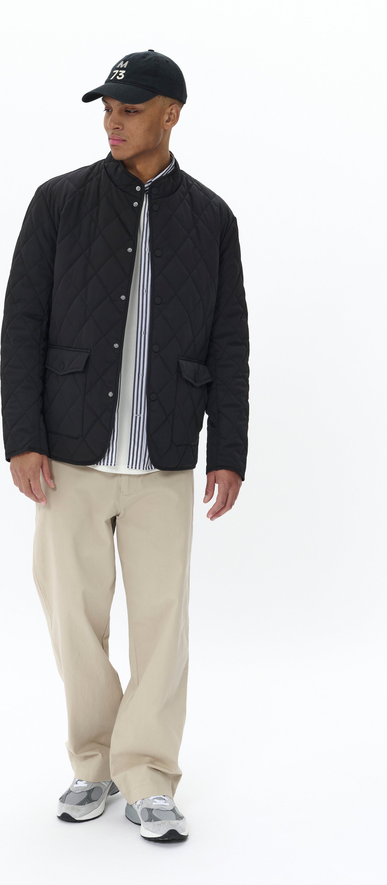 Jacke Gerade Passform black