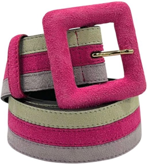 Borbonese Mehrfarbiger Leder Damen Gürtel