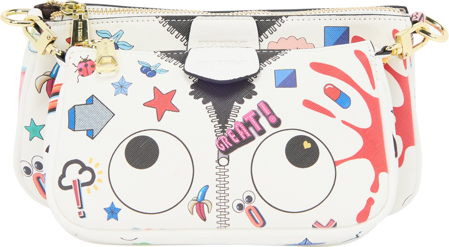 Mymo Schulranzen Schulranzen Frauen Weiß