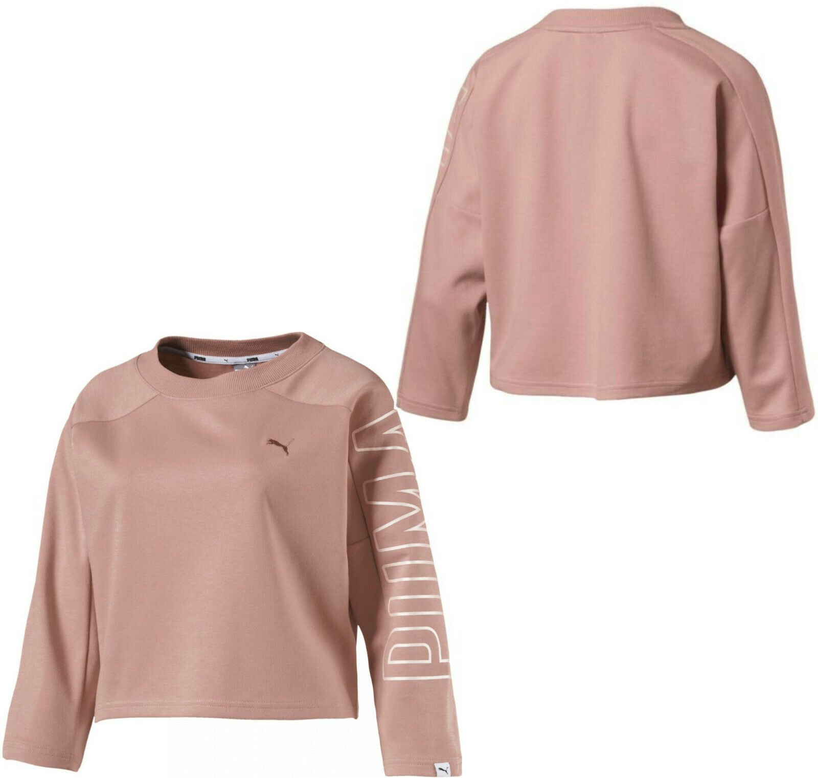 Puma Fusion Womens Pink Pullover