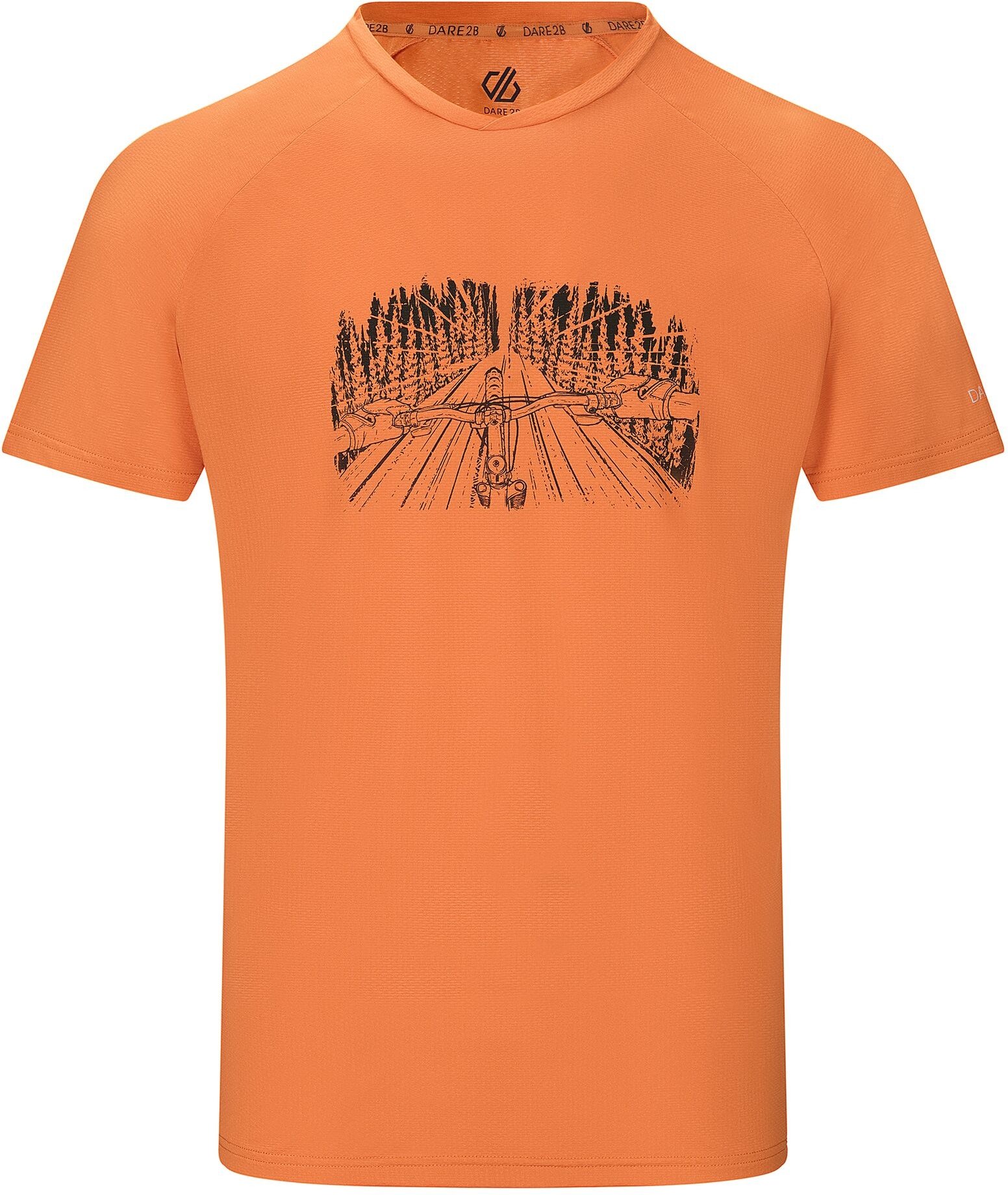 Dare 2B - "Tech II" T-Shirt für Herren (Dunkel Orange)