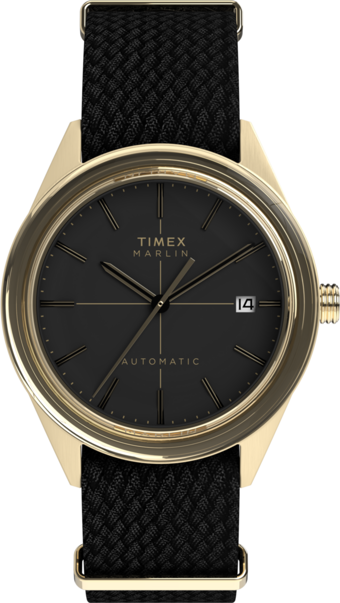 Timex Marlin Jet Schwarz Herren Armbanduhr TW2Y24300