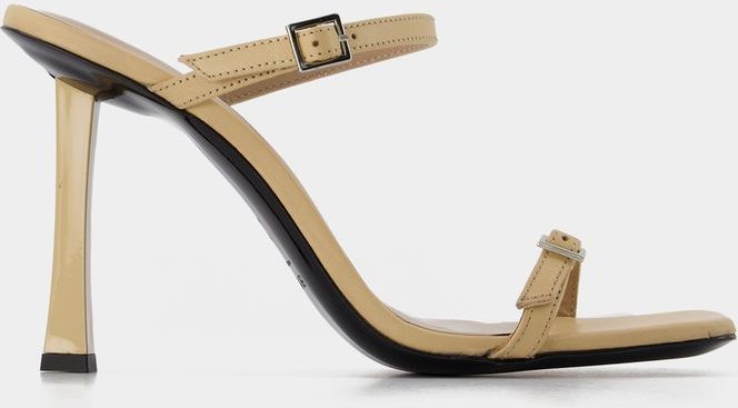 Flick Mule - By Far - Kraft - Leder