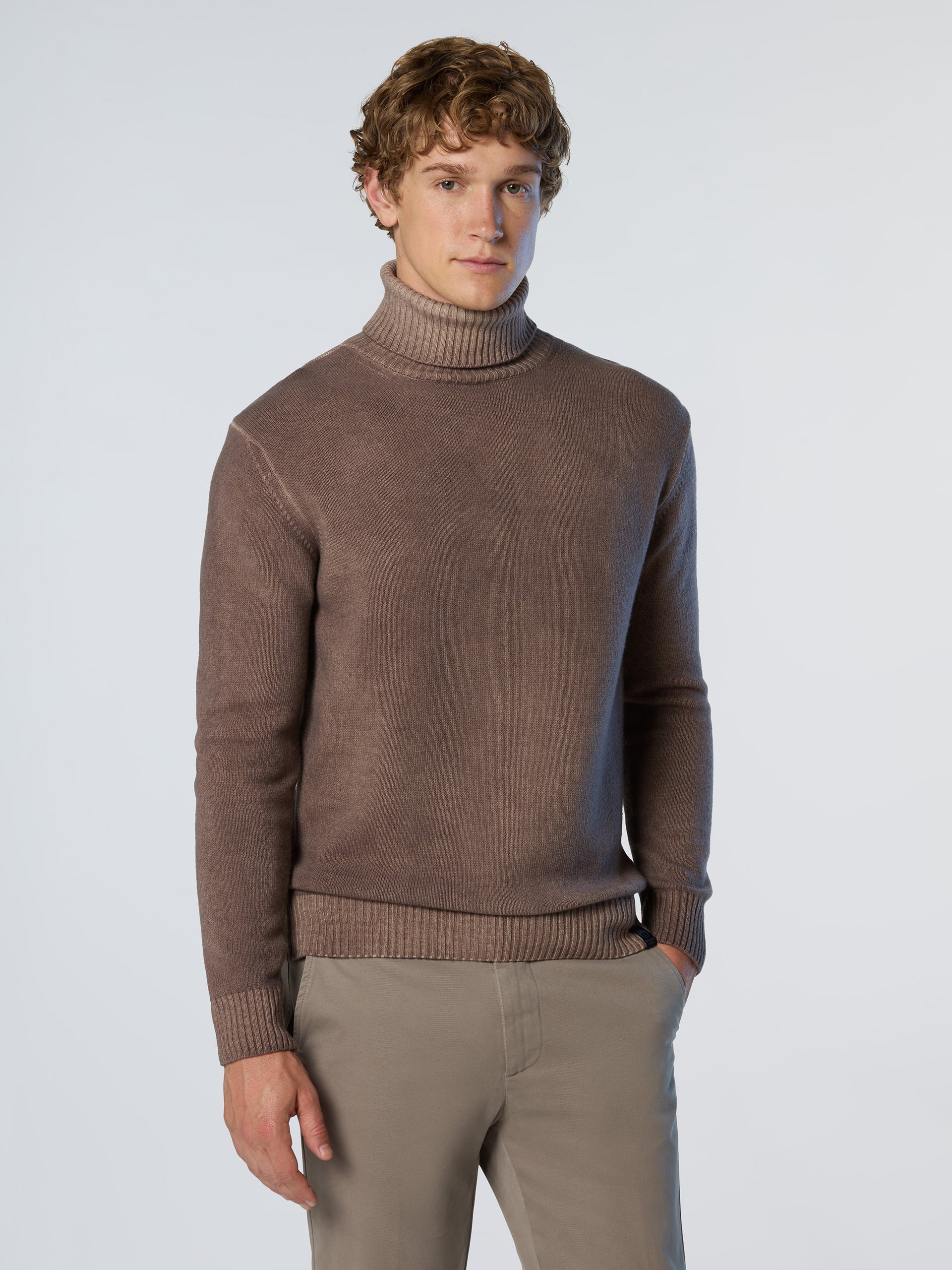 North Sails Pullover Verblasster Rollkragenpullover