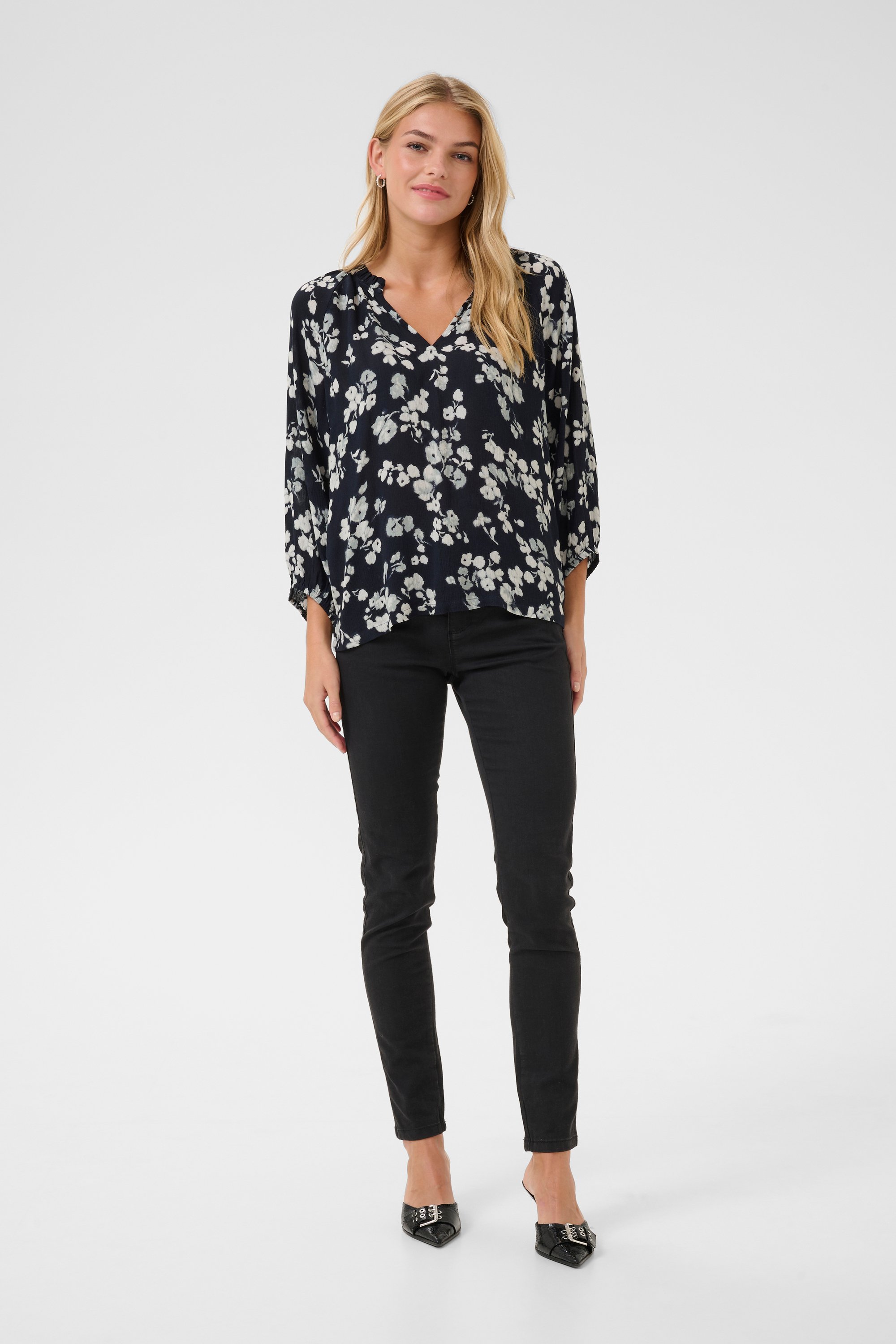 Langarm-Bluse KAtine Langarm-Bluse Regular fit