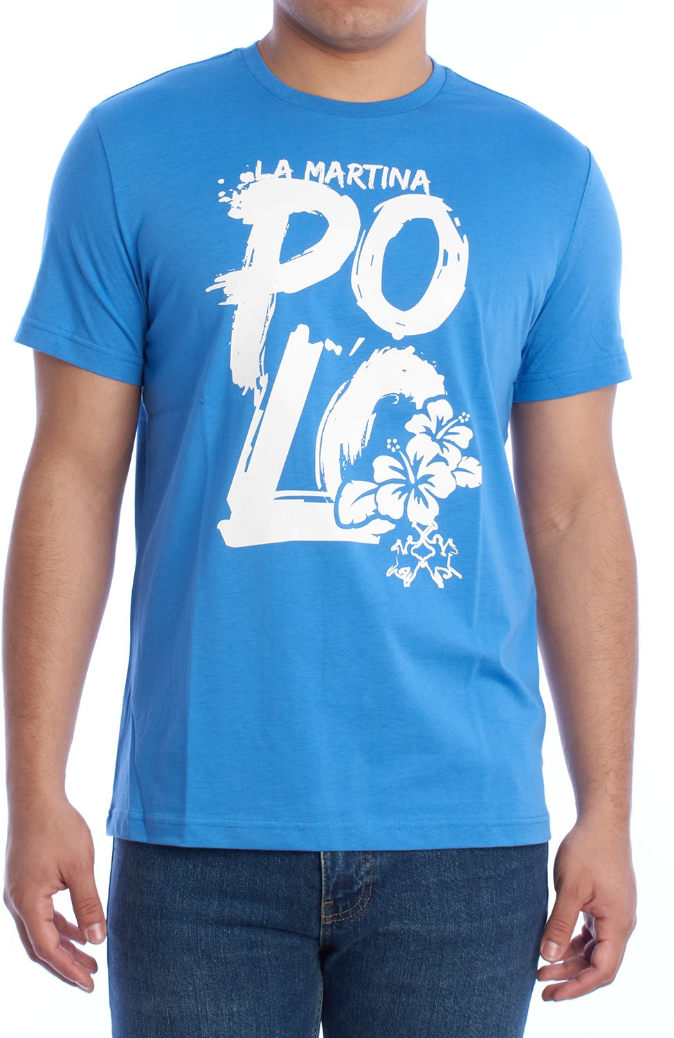 Kurzarm-T-Shirt mit normaler Passform YMR323-JS206 Herren