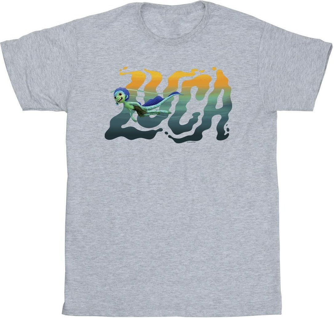 Disney - "Luca Swim" T-Shirt für Herren (Grau)