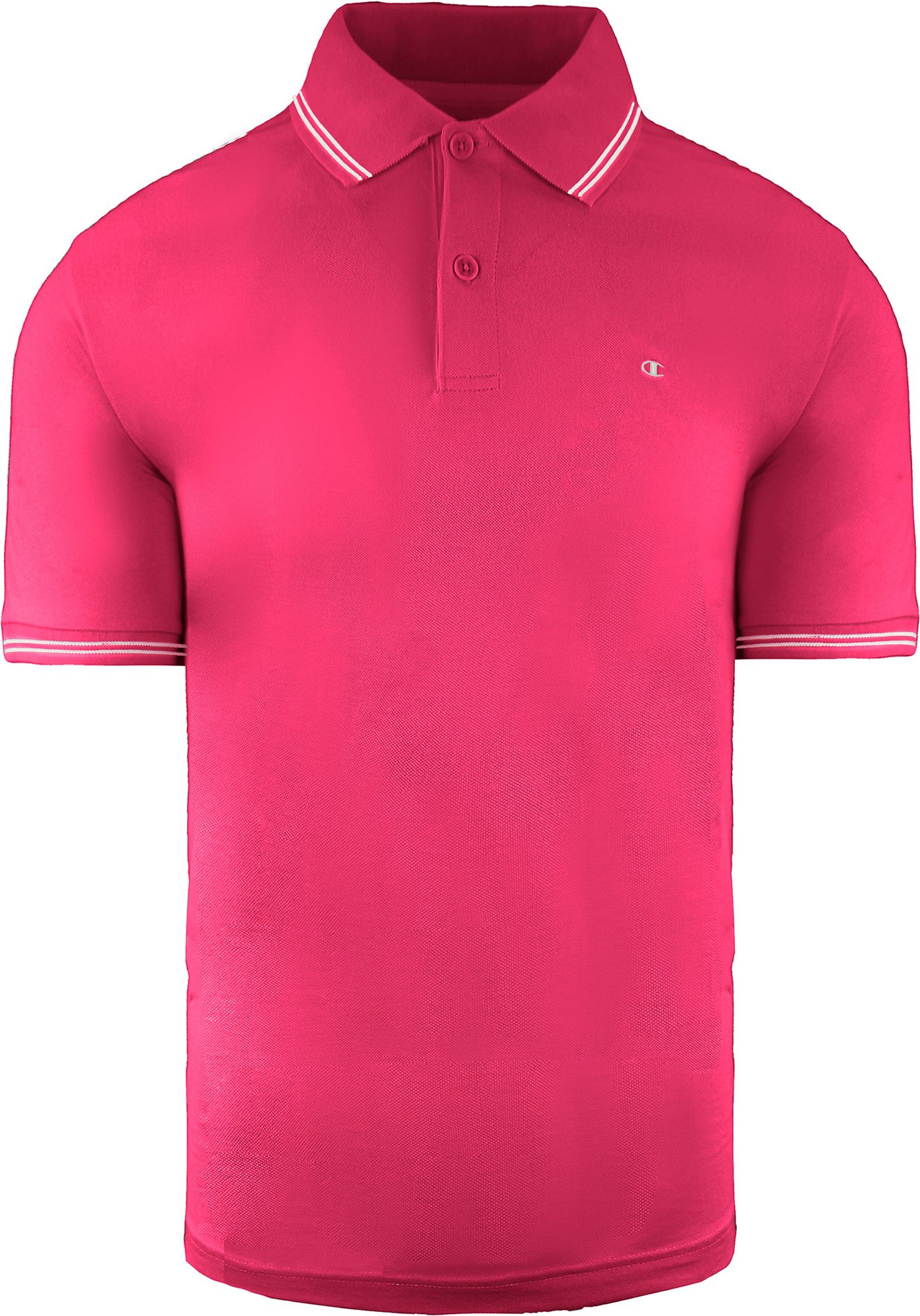 Champion Easy Fit Mens Pink Polo Shirt