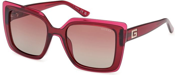 Rote Harz-Sonnenbrille