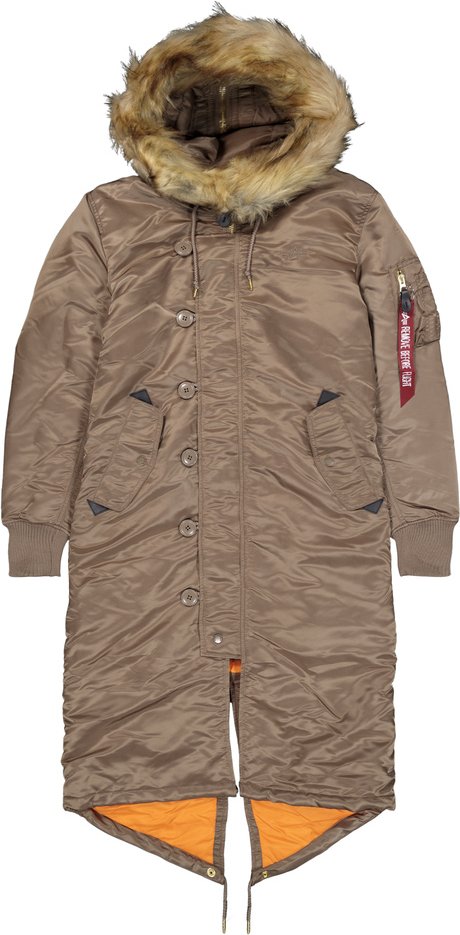 Thumbnail - Long Fishtail Field Jacket Women