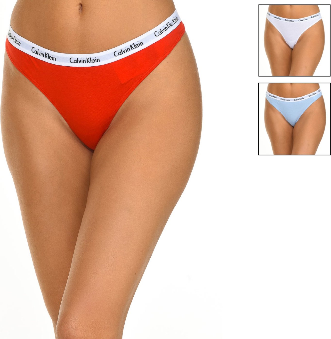 Pack 3 Calvin Klein Tangas